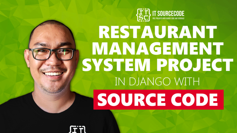 Restaurant Management System Project in Django with Source Code