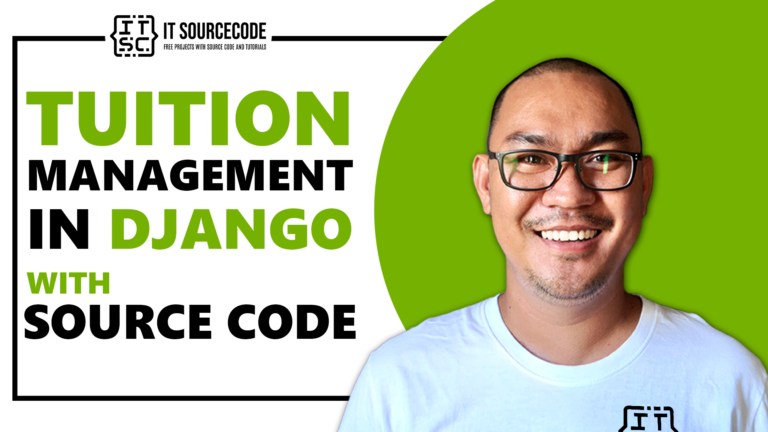 Tuition management system project in django