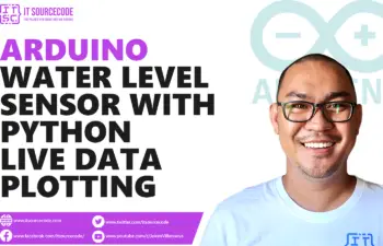 Arduino Water Level Sensor with Python Live Data Plotting