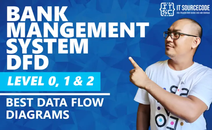 DFD for Bank Management System | Data Flow Diagram