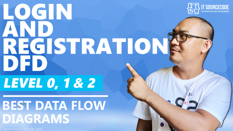 Best Data Flow Diagram - Login and Registration DFD Level 0 1 2