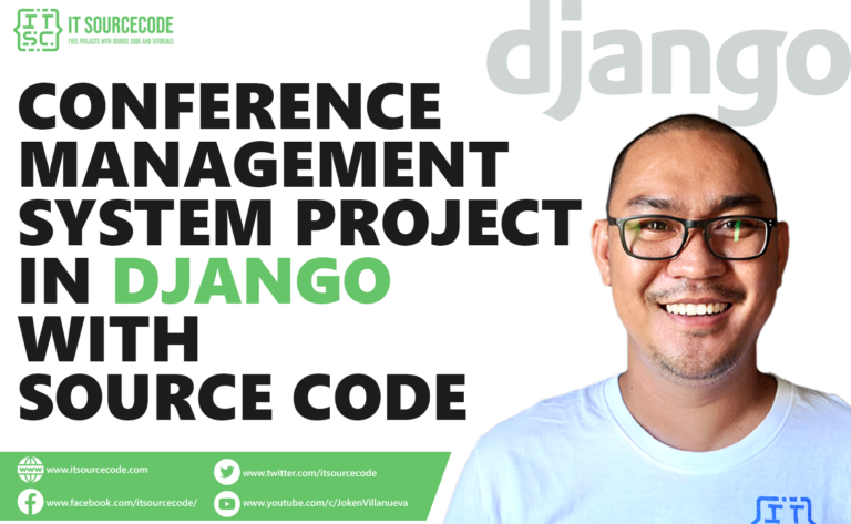 Conference Management System Project in Django with Source Code