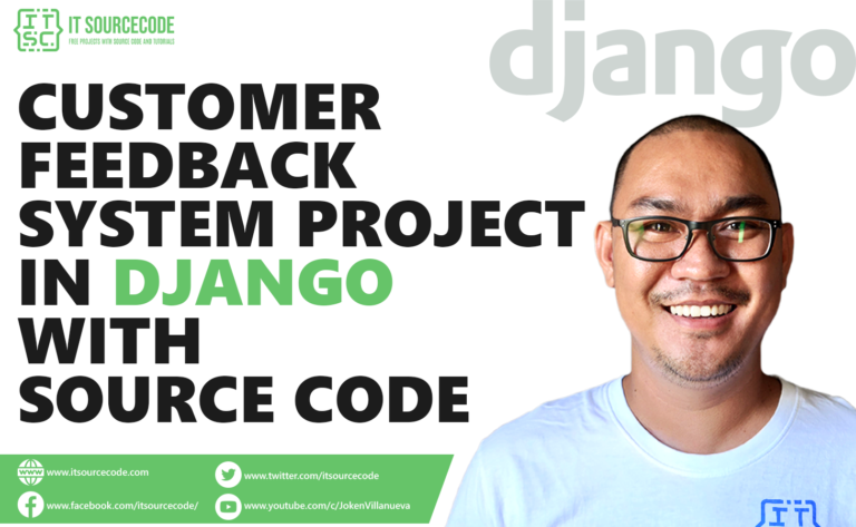 Customer Feedback System Project in Django with Source