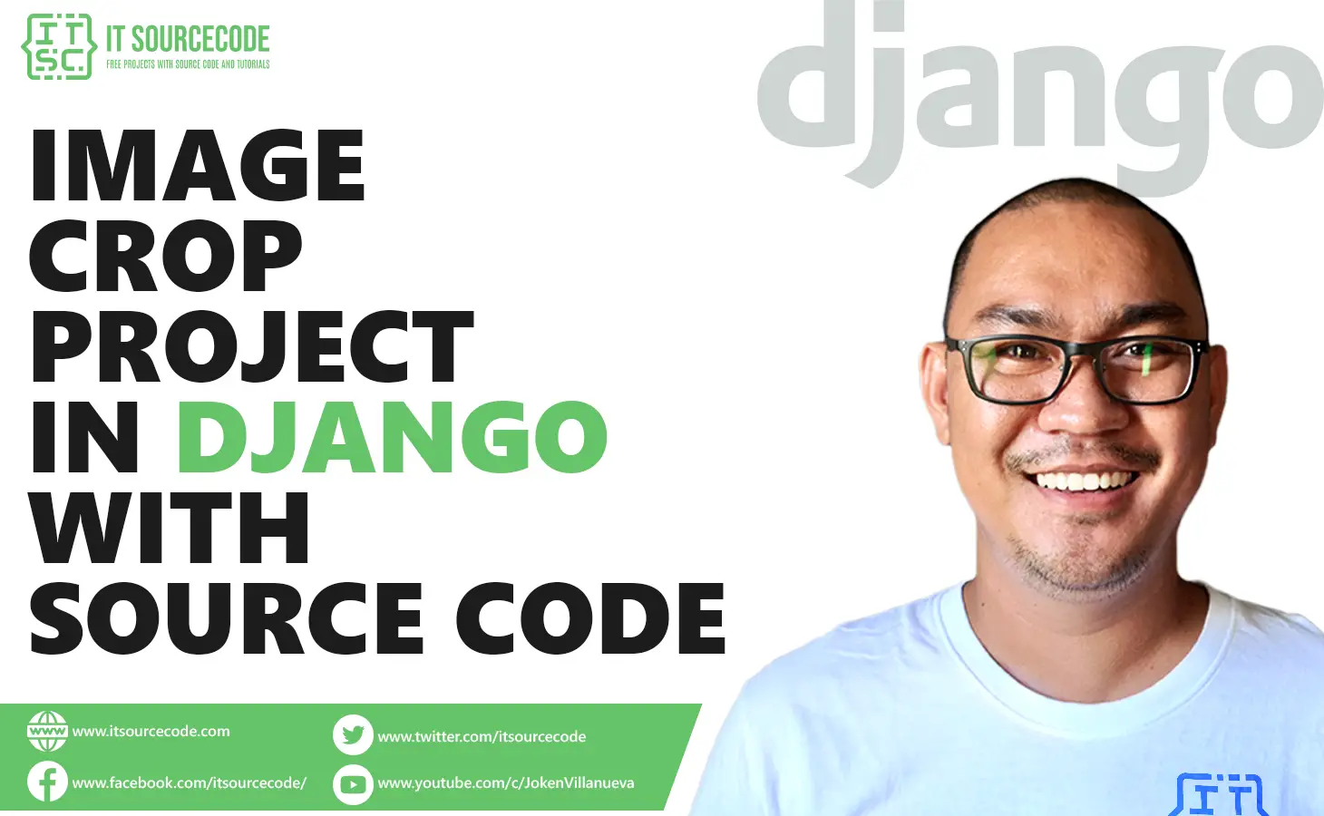 Image Crop Project in django with source code