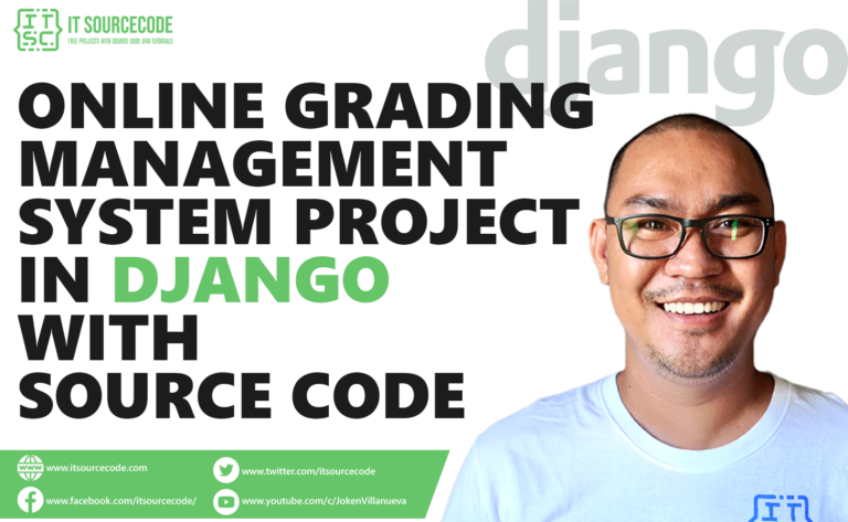 Online Grading Management System Project in Django with Source Code