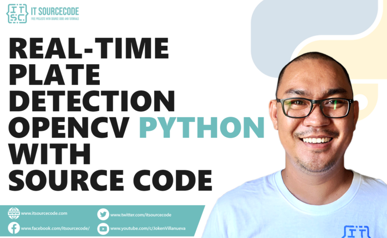 Real-Time Plate Number Detection OpenCV Python With Source Code