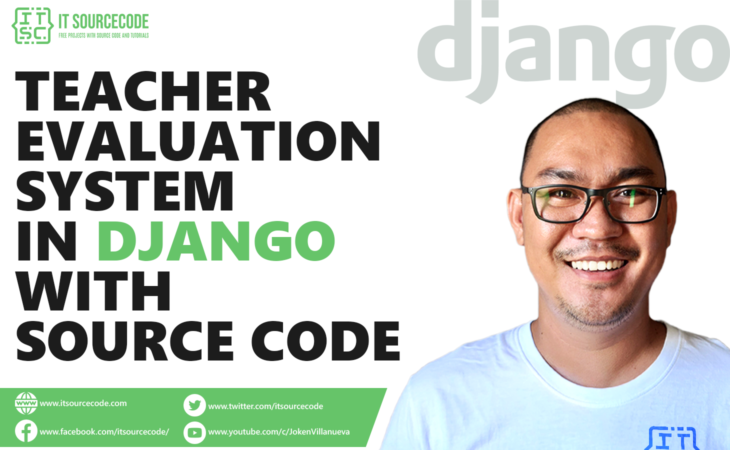 Teacher Evaluation System Project in Django with Source Code