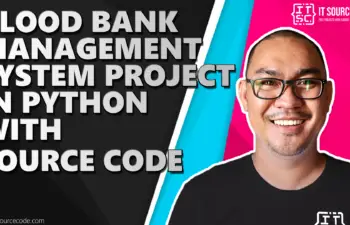 blood bank management system project in python with source code