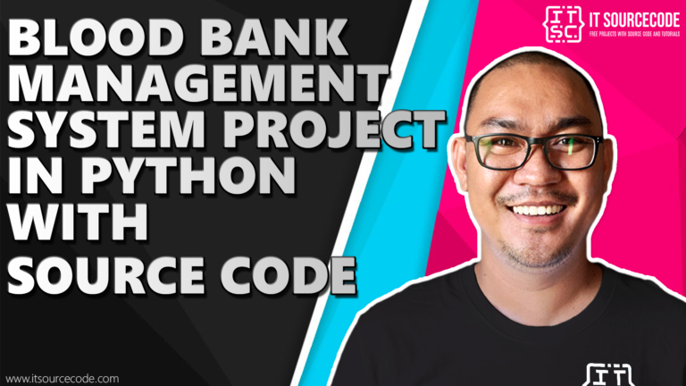 blood bank management system project in python with source code