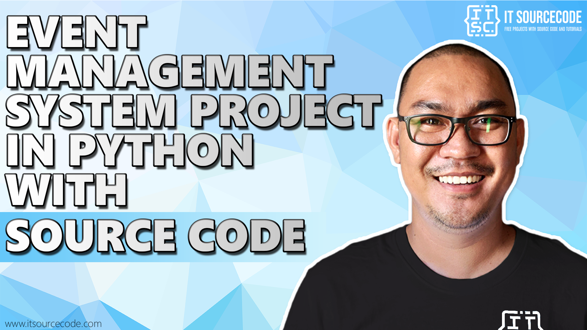 Event Management System Project Source Code In Python VIDEO