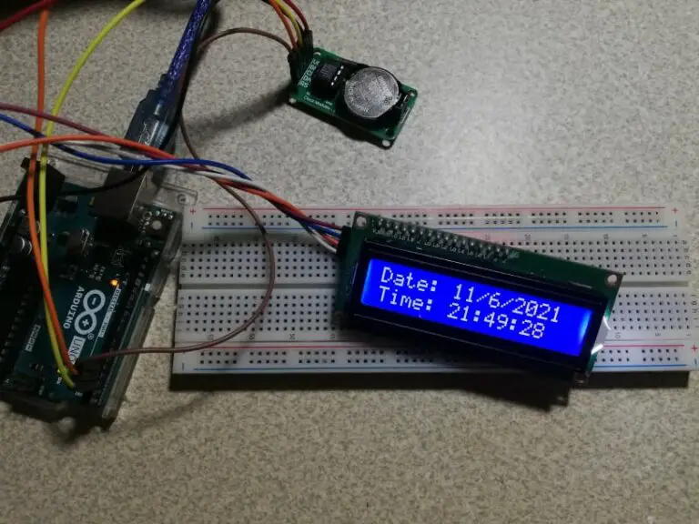 DS1302 Real Time Clock Module In Arduino - Itsourcecode.com