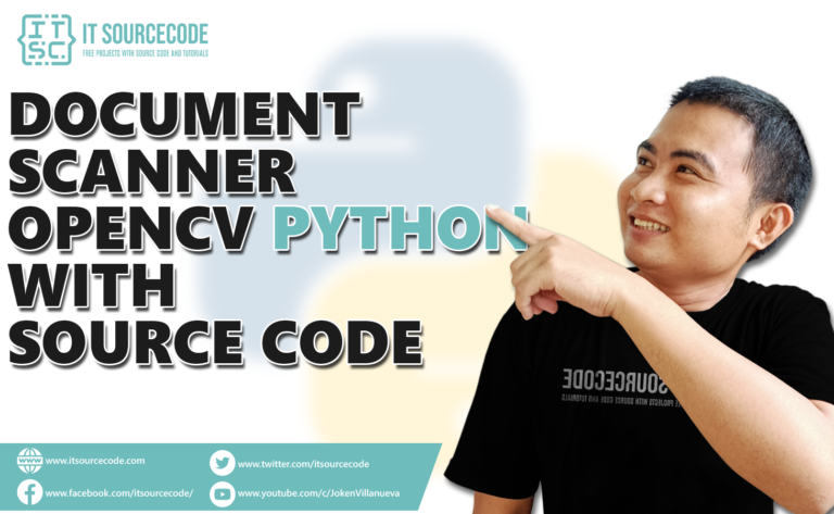 Document Scanner OpenCV Python With Source Code