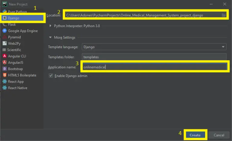 Django Online Medical Management System with Source Code