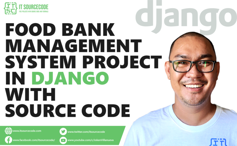 Food Bank Management System Project in Django with Source Code