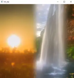 Image Blending OpenCV Python With Source Code - VIDEO - 2022