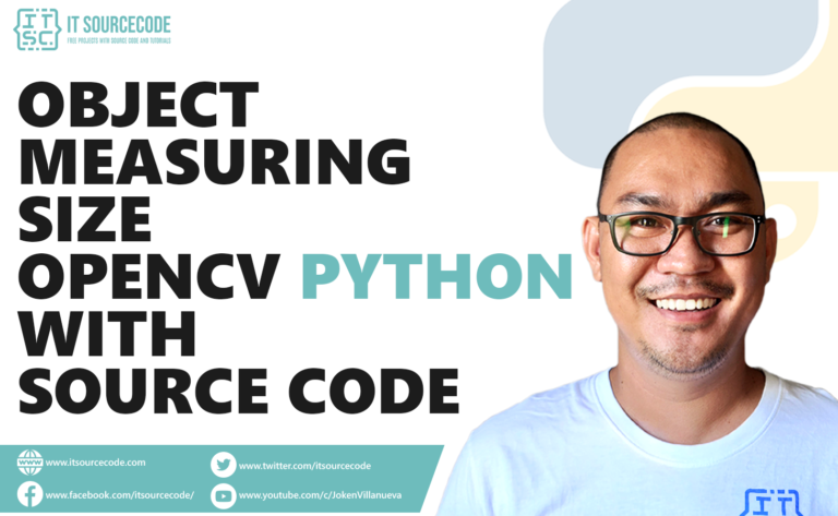 Object Measuring Size OpenCV Python With Source Code