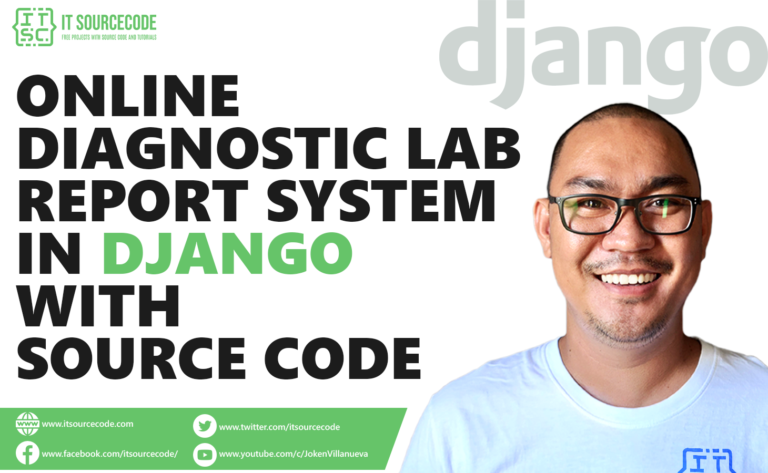 Online Diagnostic Lab Reporting System in Django with SOurce Code