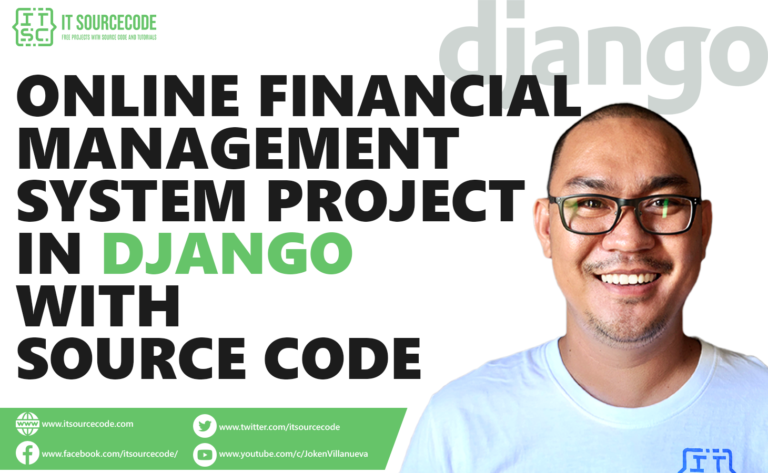 Online Financial Management System Project in Django with Source Code