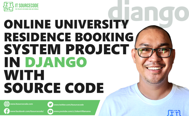 Online University Residence Booking System in Django with Source Code