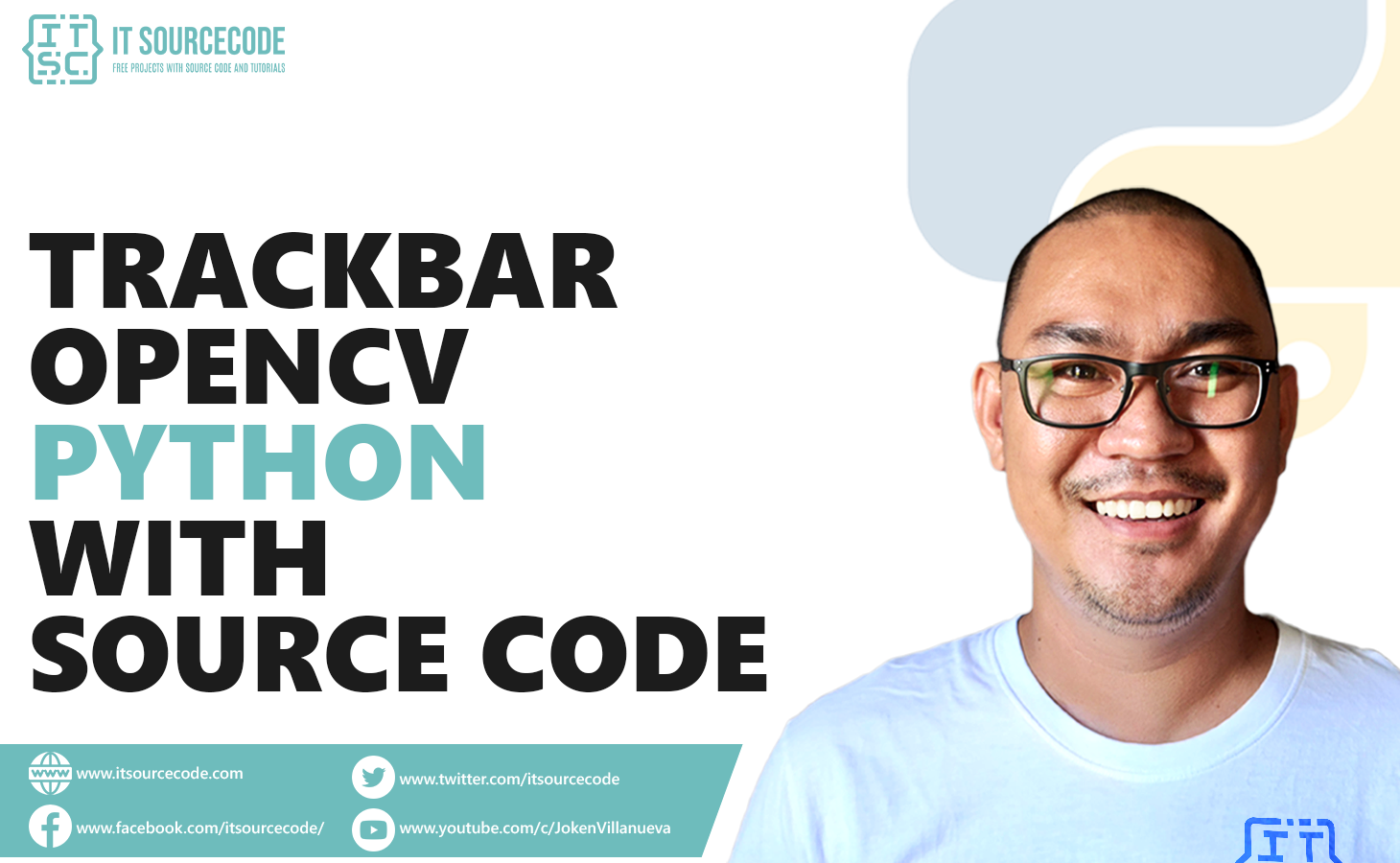 TrackBar OpenCV Python With Source Code