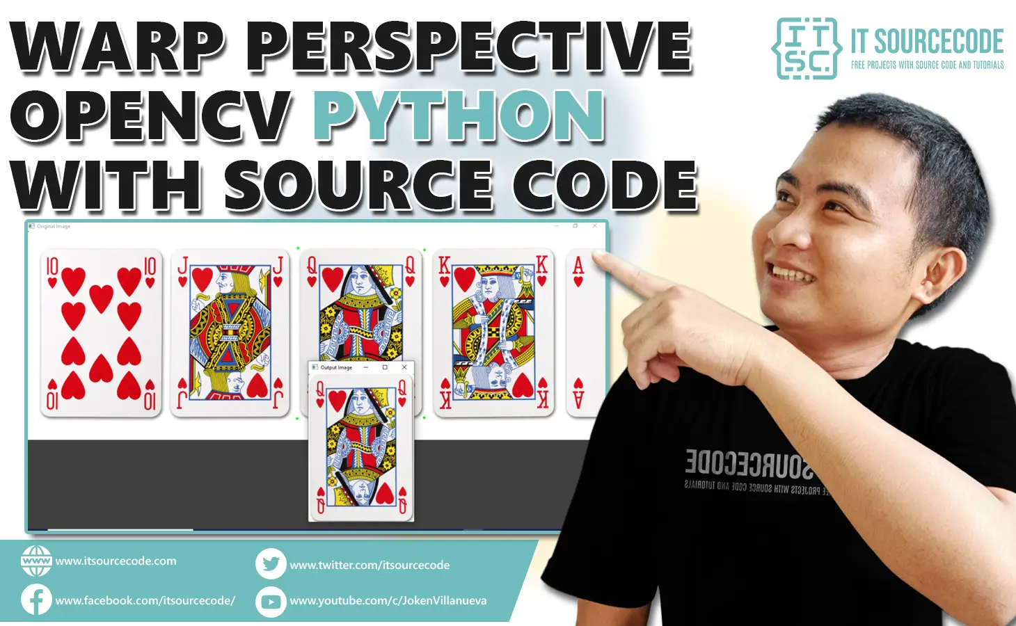 Warp Perspective OpenCV Python With Source Code