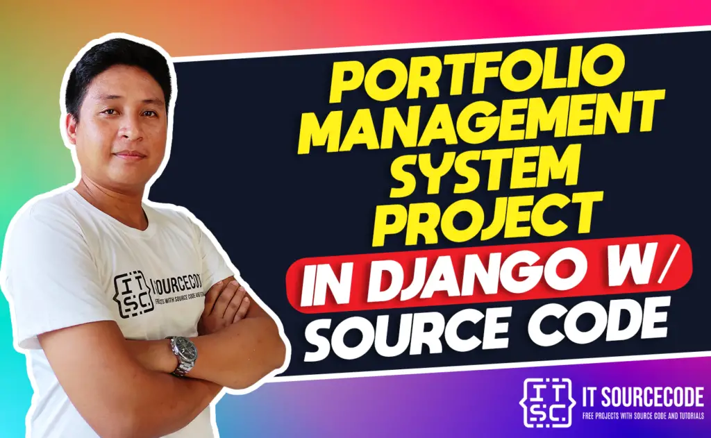 Django Portfolio Management System with Source Code