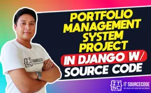 portfolio management system project in django with source code