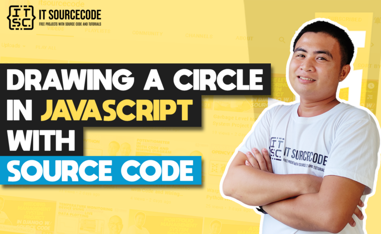 Drawing A Circle In Javascript With Source Code