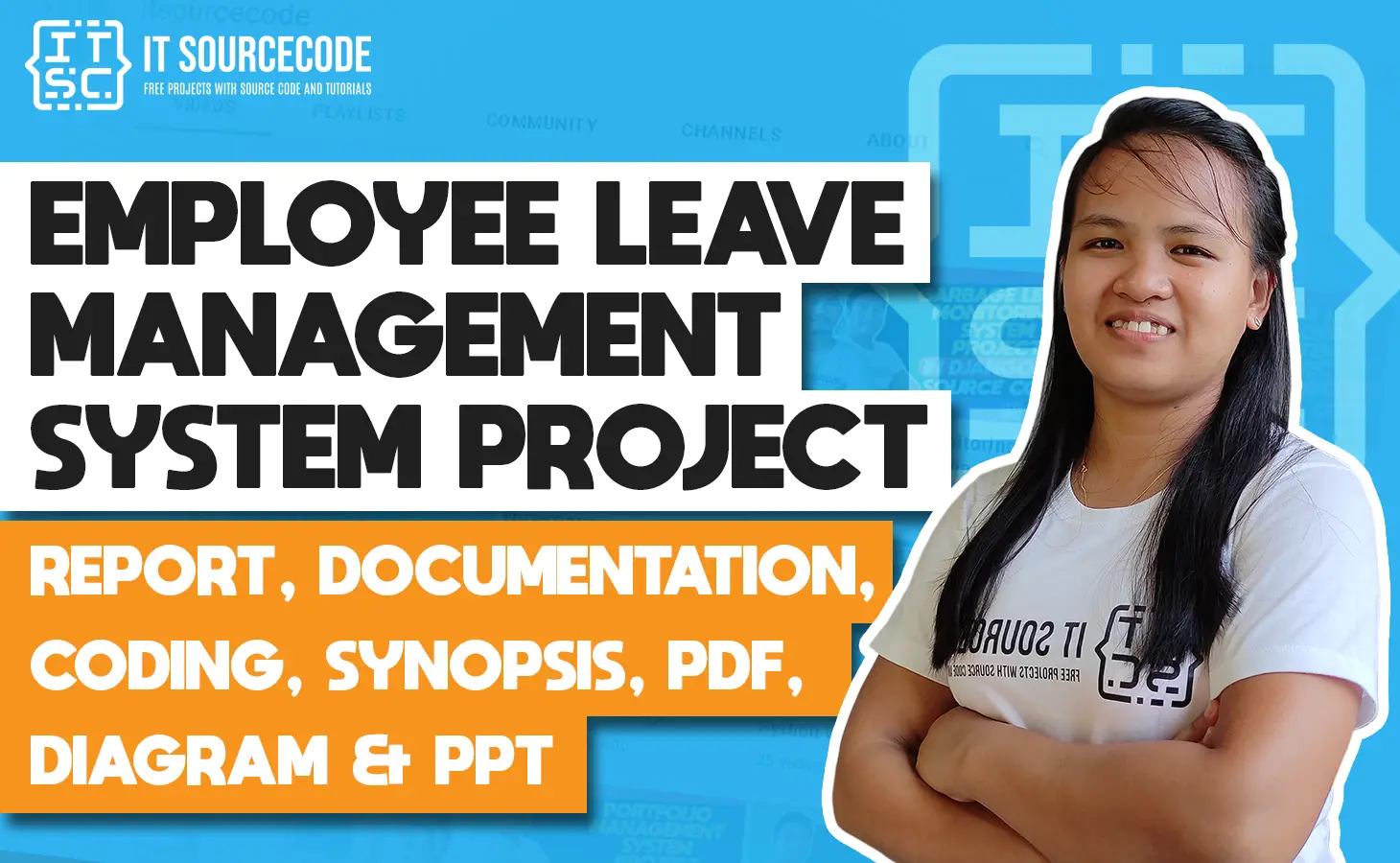 Employee Leave Management System - report, documentation, coding, synopsis, pdf, diagram & ppt