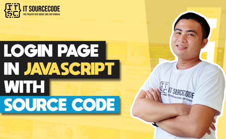 Login Page In Javascript With Source Code