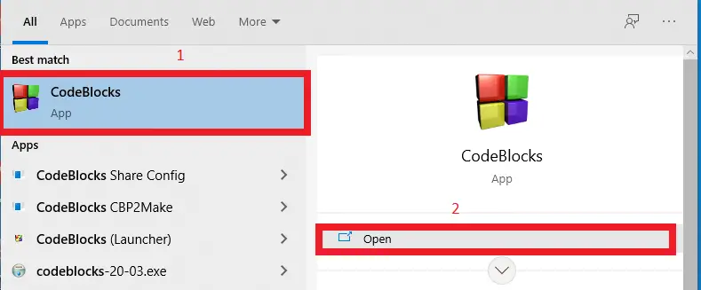 Open Code blocks Apps for 2048 Game Code in C with Source Code
