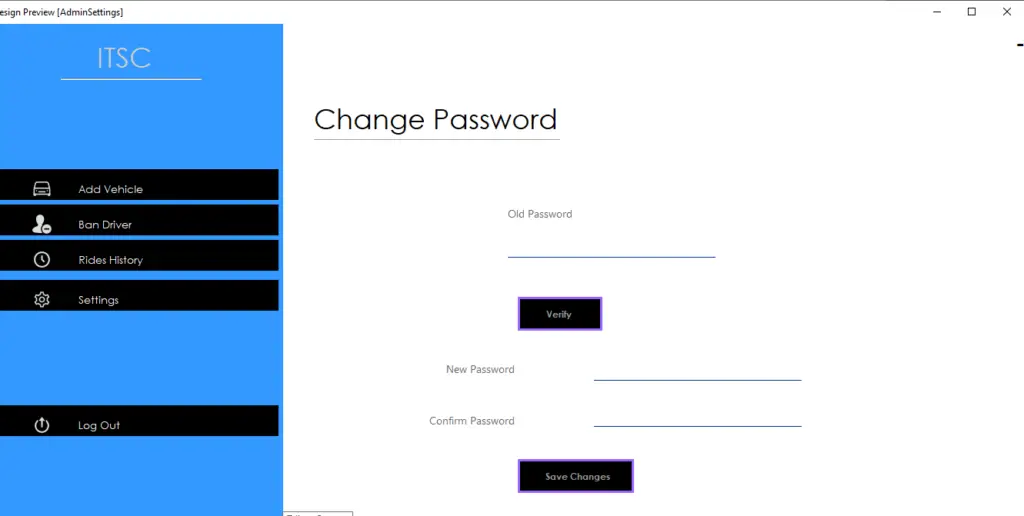 Vehicle Management System Project In Java Admin Setting