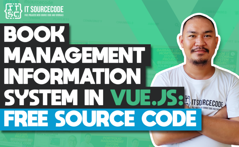 book management information system in vuejs