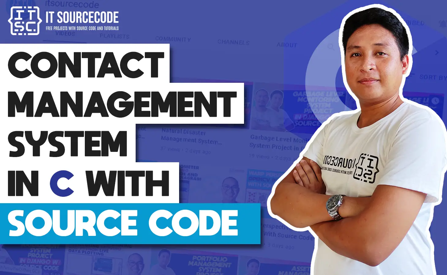contact management system in c with Source Code