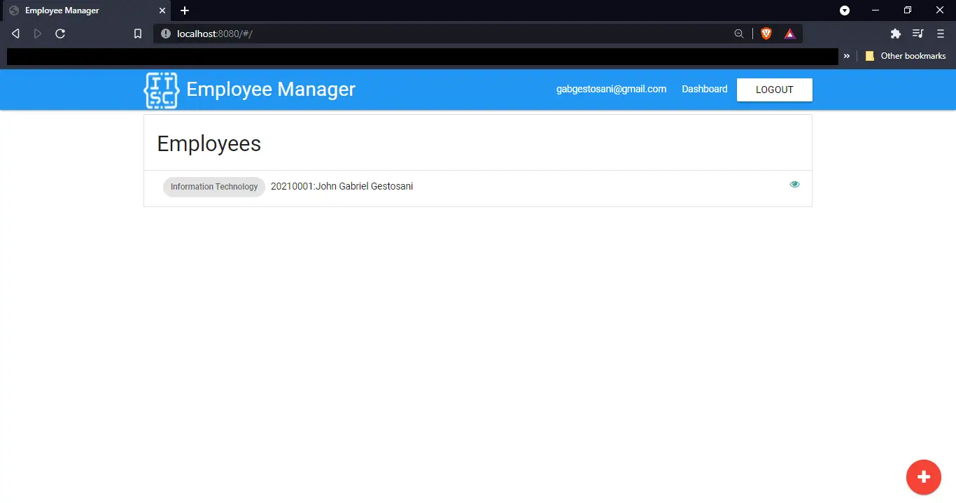 employee management system in vuejs