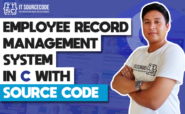 employee record management system in c with SOurce Code