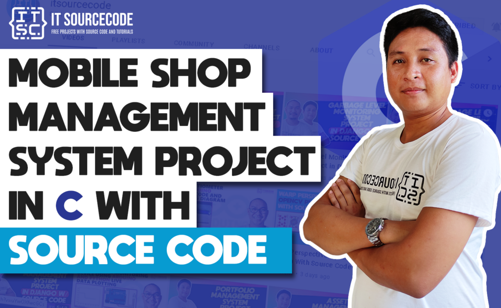 Mobile Shop Management System Project In C Language W Source Code   Mobile Shop Management System Project In C Language 1024x631 