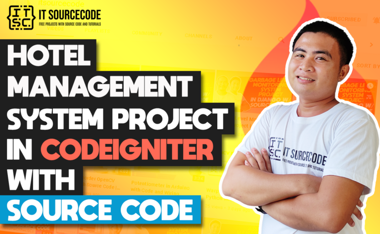 Hotel Management System In CodeIgniter With Source Code