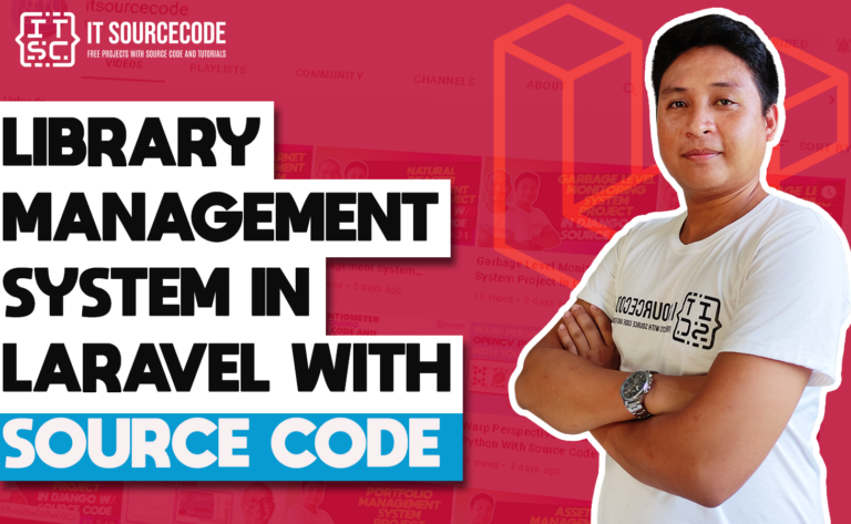 Library Management System Project in Laravel with Source Code