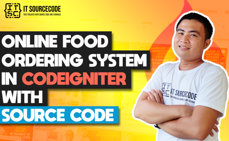 Online Food Ordering System In CodeIgniter With Source Code