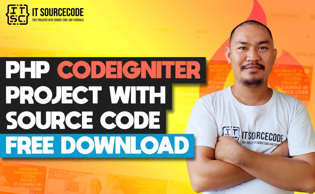 PHP CodeIgniter Project With Source Code Free Download