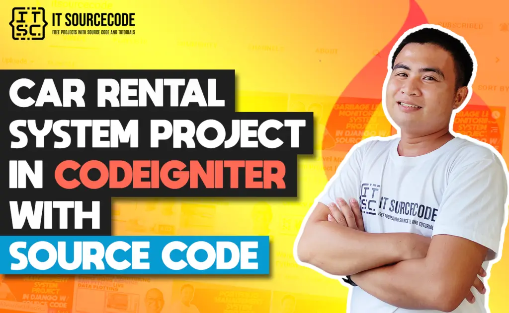 Car Rental System In CodeIgniter With Source Code - VIDEO - 2022