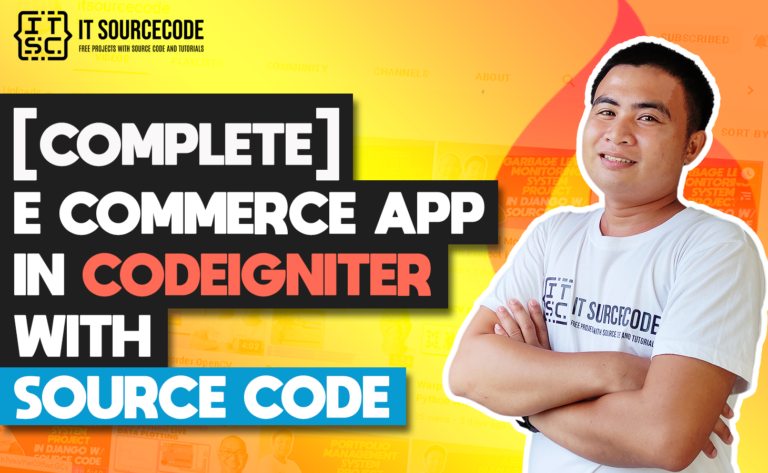 E Commerce In CodeIgniter With Source Code