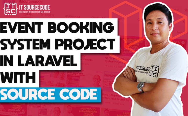 Event Booking System Project in Laravel with Source Code