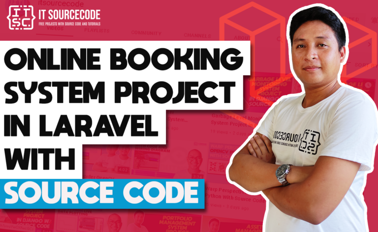 Online Booking System Project in Laravel with Source Code