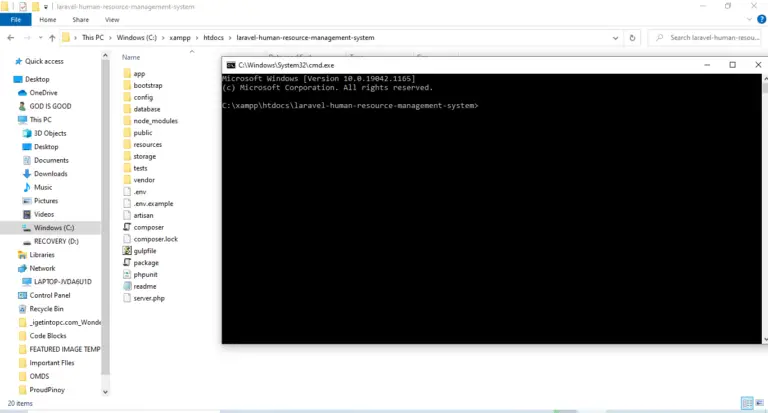 Laravel Human Resource Management System Free Full Download