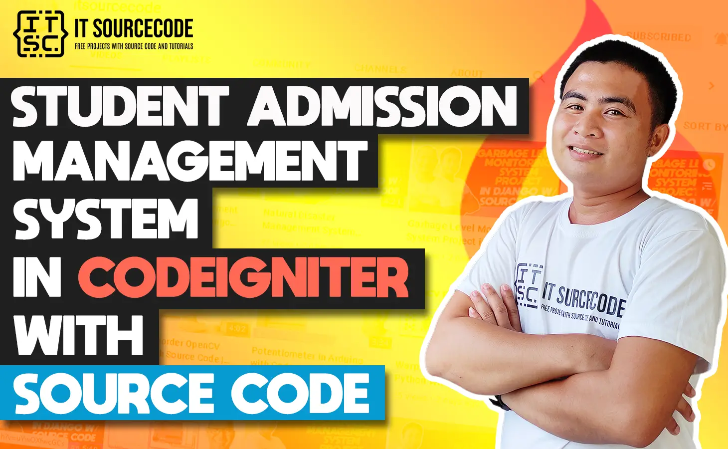 Student Admission Management System In CodeIgniter With Source Code