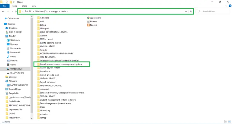 Laravel Human Resource Management System Free Full Download