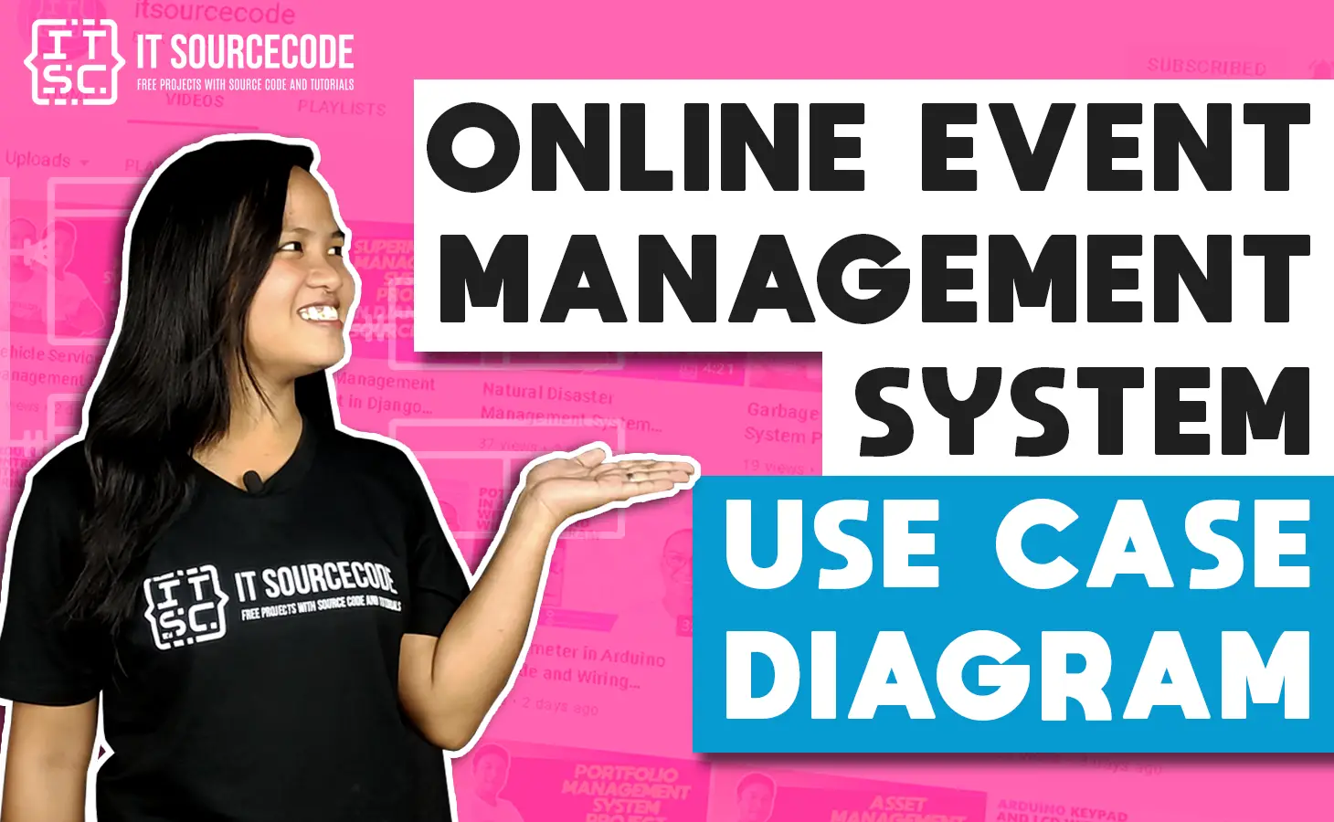 Event Management System Use Case Diagram
