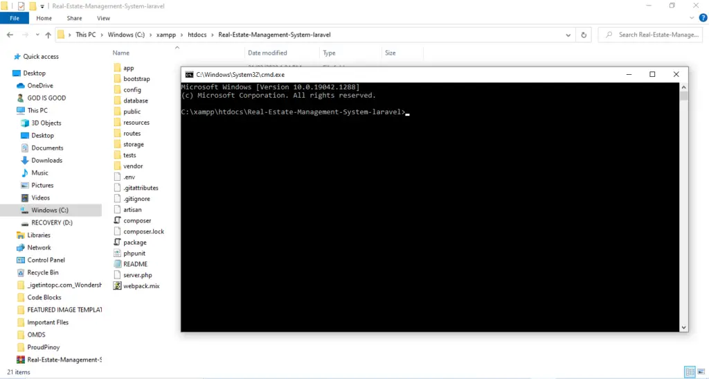 Laravel Real Estate Management System Project with Source Code